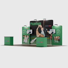 Portable Exhibit Display 20ft x 10ft - Model 5