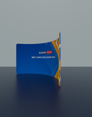 180° Curved Exhibition Booth Wall