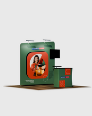 Portable Exhibit Display 10ft x 10ft - Model 9