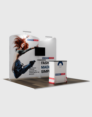 Portable Exhibit Display 10ft x 10ft - Model 5