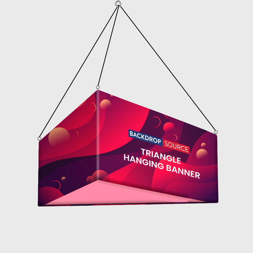 SkyTube Triangle Hanging Banner