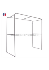 Square Fabric Arch Entrance with Top Header