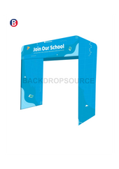 Square Fabric Arch Entrance with Top Header