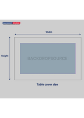 Square Stretch Table Topper
