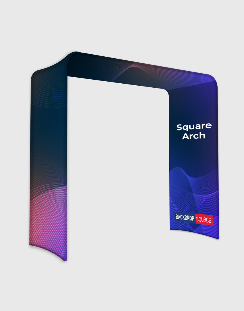 Square Shape Tension Fabric Display Arch