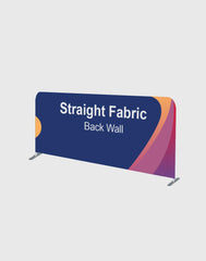 Small Portable Straight Fabric Backdrop - 10ft W x 3ft H