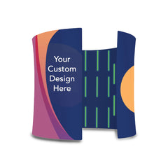 The Oval C Photobooth Enclosure - Backdropsource