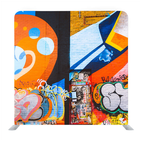 The Part of Berlin Wall Media Wall - Backdropsource