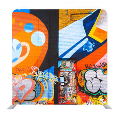 The Part of Berlin Wall Media Wall - Backdropsource