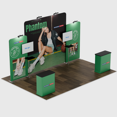 Portable Exhibit Display 20ft x 10ft - Model 5