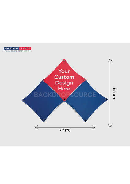 Triangular (small) - Pop Up GeoMetrix Grid Display