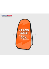 Vertical Pop Up Banners ( Double Side Printed)