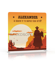 Wild West Bachelor Bash Backdrop