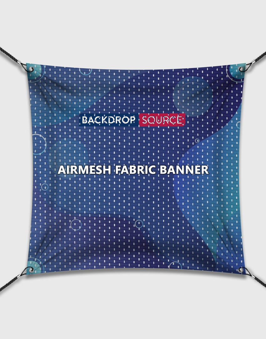 Airmesh Fabric Backdrop Printing