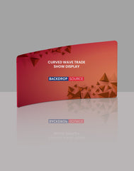 Curved Wave Trade Show Display
