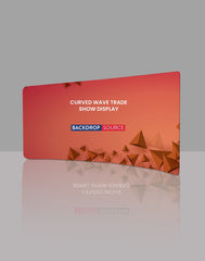 Curved Wave Trade Show Display