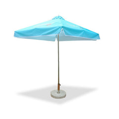 Square Patio Umbrella With Valances – 6.5ft x 6.5ft