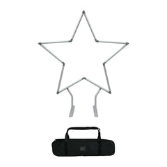 Star-Shaped Pentagram Event Backdrop Wall