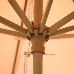 Tilting Patio Umbrellas With Valances – 8.8ft x 8.8ft