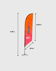 Feather Flag-Angled