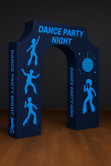 3D Triumphal Arch Backdrop