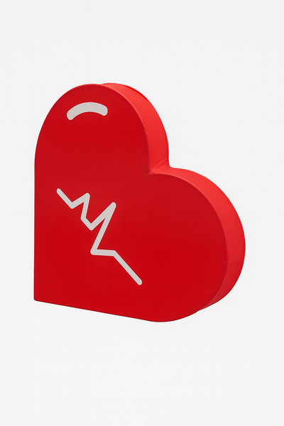 3D Heart Shape Backdrop