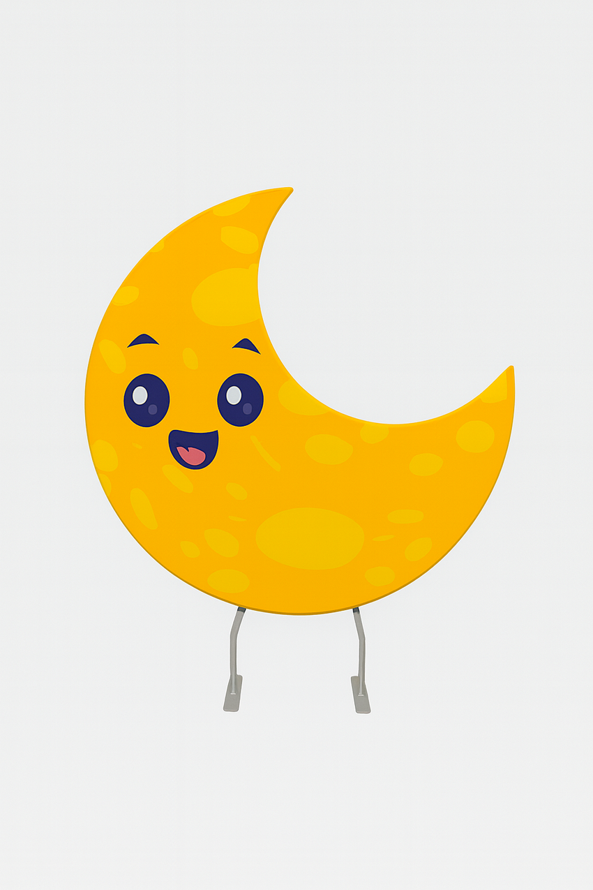 Crescent Moon Shaped Backdrop