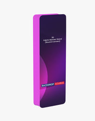 3D Rounded Corner Fabric Display