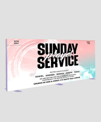 SEG Fabric LED Light Box Display - 20ft Wide