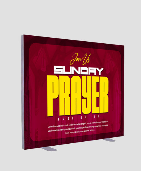 SEG Fabric LED Light Box Display - 8.2ft W x 8.2ft H