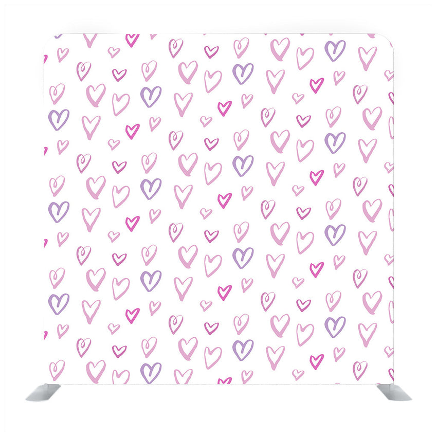 sketch hearts seamless pattern media wall - Backdropsource