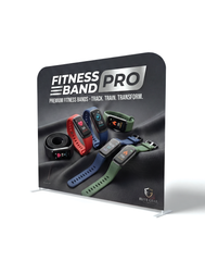 Professional Straight Fabric Media Wall