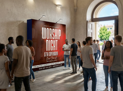 Straight Fabric Pop-Up Wall System