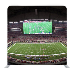 Top view of the football field isolated on white background - Backdropsource