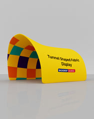 Tunnel Shaped Fabric Display